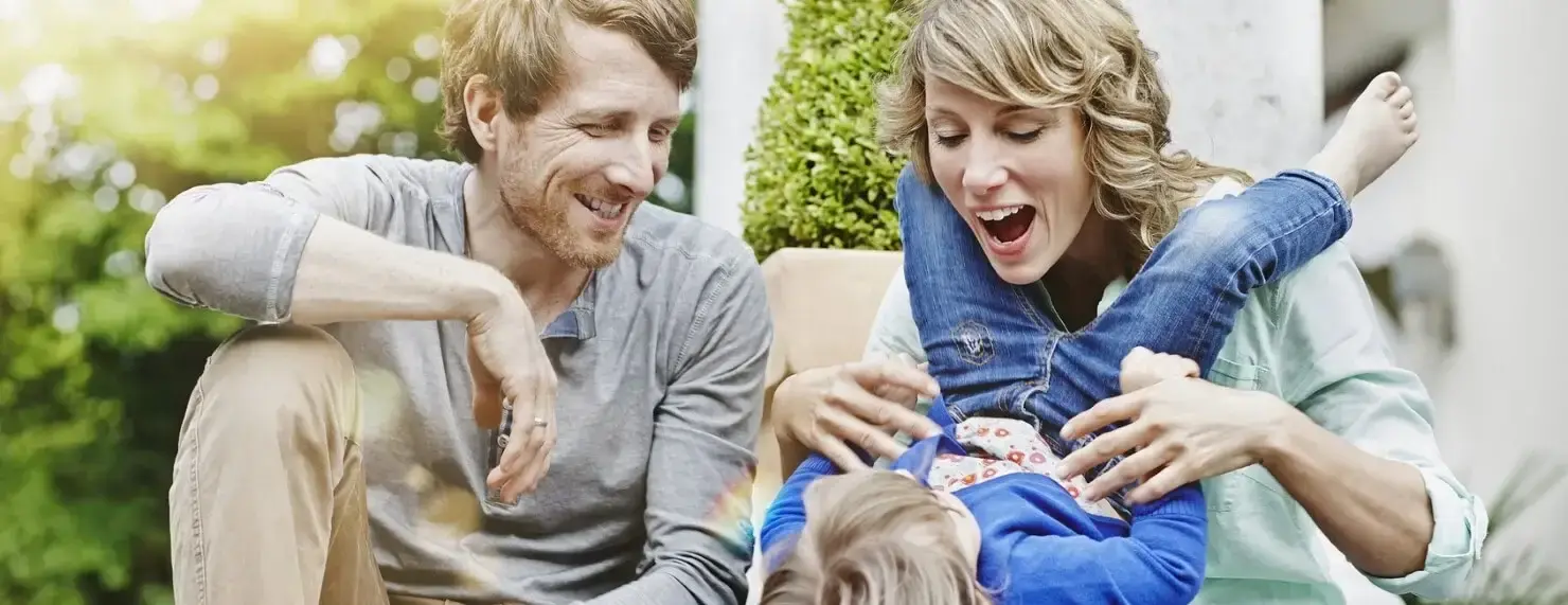 Familie mit einer privaten Krankenversicherung